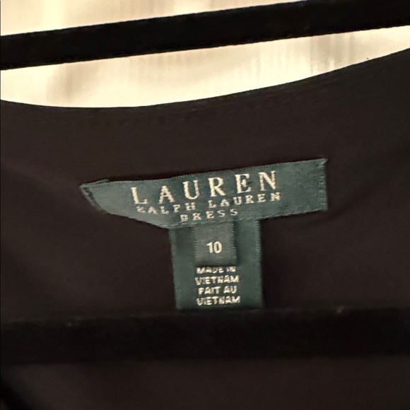 Ralph Lauren Black and Tan Midi Dress - Picture 5 of 8